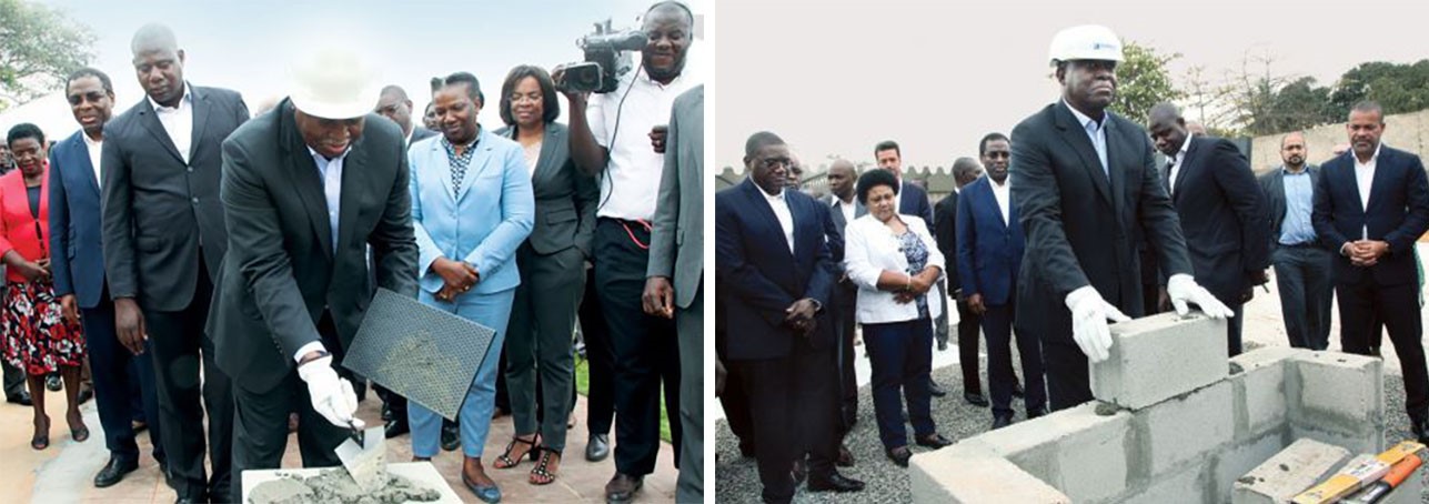 Ground Breaking Ceremonies of Hospitals Projects in Luanda
